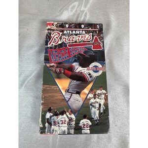 1991 Atlanta Braves Miracle Season VHS Turner Home Entertainment Baseball